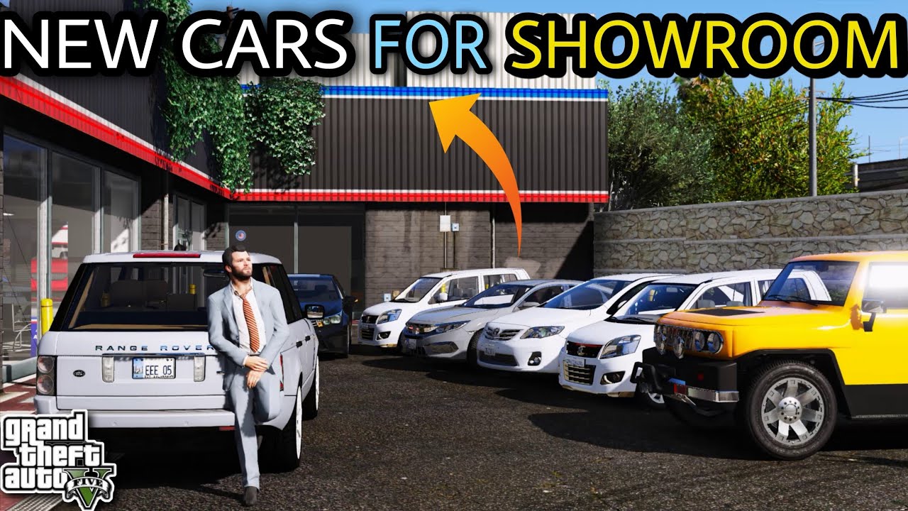 Michael Buy's New Cars For Showroom | RANGE ROVER | GTA 5 | Real Life Mods #63 | URDU |