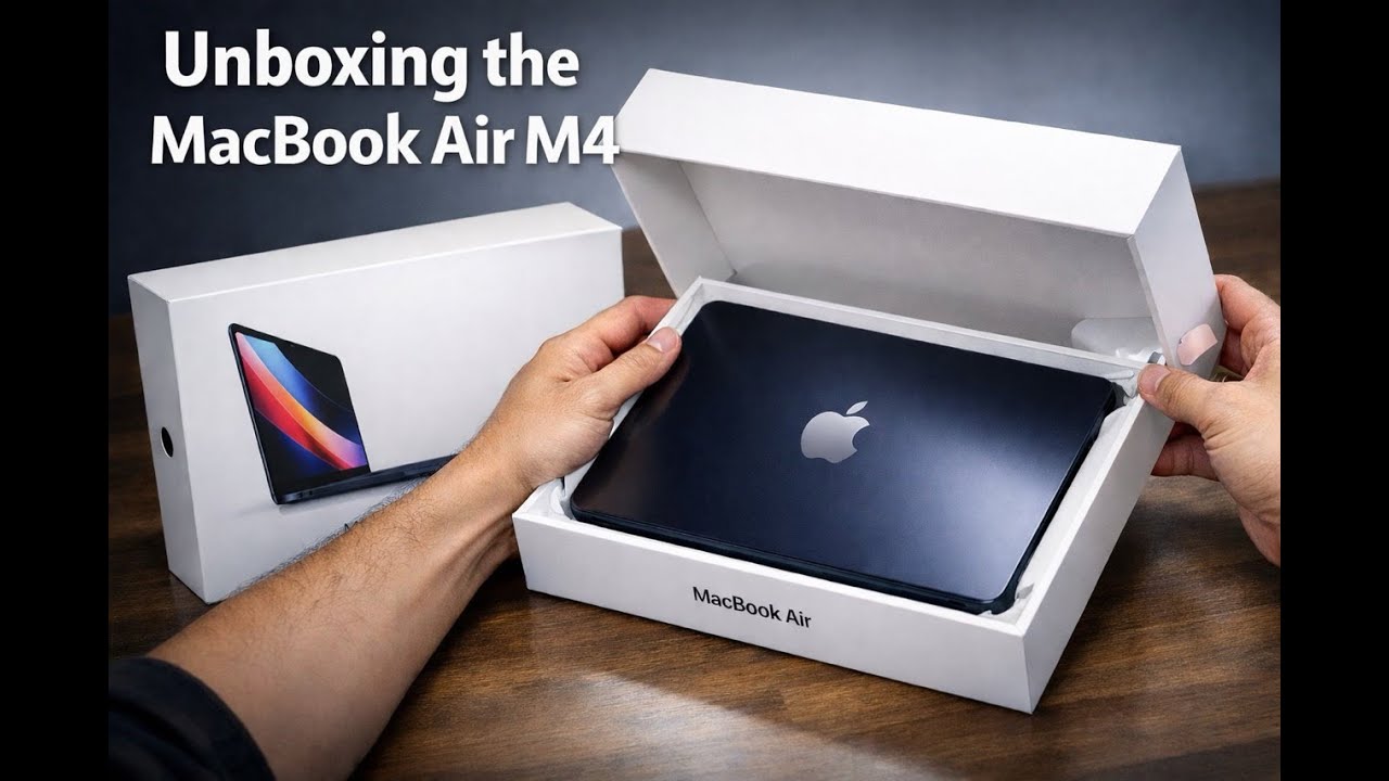 2025 MacBook Air M4 Unboxing - India (video edited using DaVinci Resolve on this new MacBook Air M4)