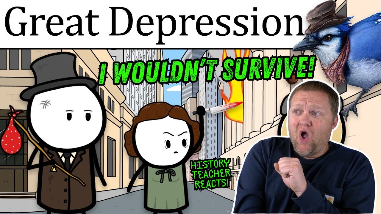How to Survive the Great Depression | BlueJay | History Teacher Reacts