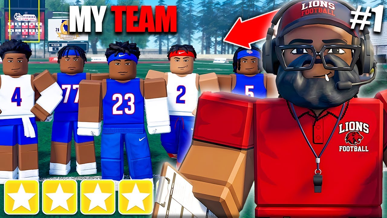 I Hosted TRYOUTS For My New High School Football Team… (PT1) | Roblox