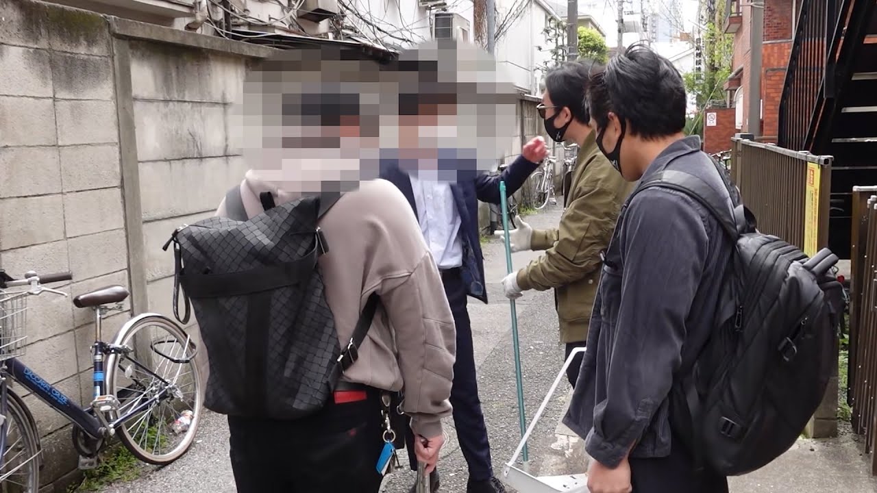 新大久保でゴミのポイ捨て注意したら口論になった