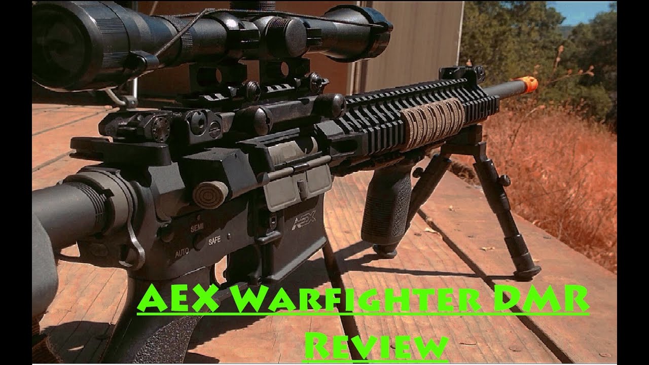 Airsoft Gun Review: AEX Warfighter DMR