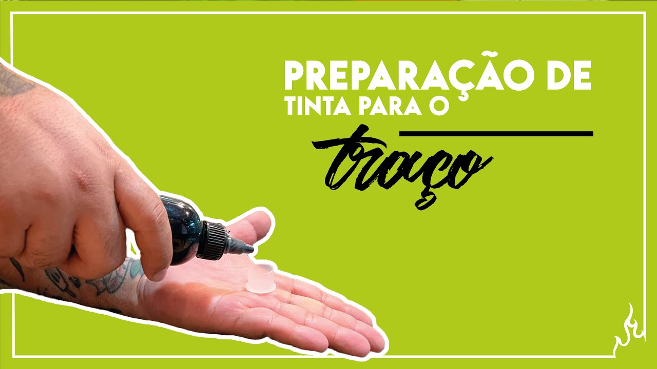MINI AULA 07 - PREPARAÇÃO DE TINTA PARA TRAÇO