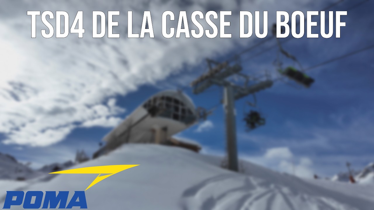 TSD4 de la Casse du Boeuf - Villeneuve (Serre Chevalier Vallée)