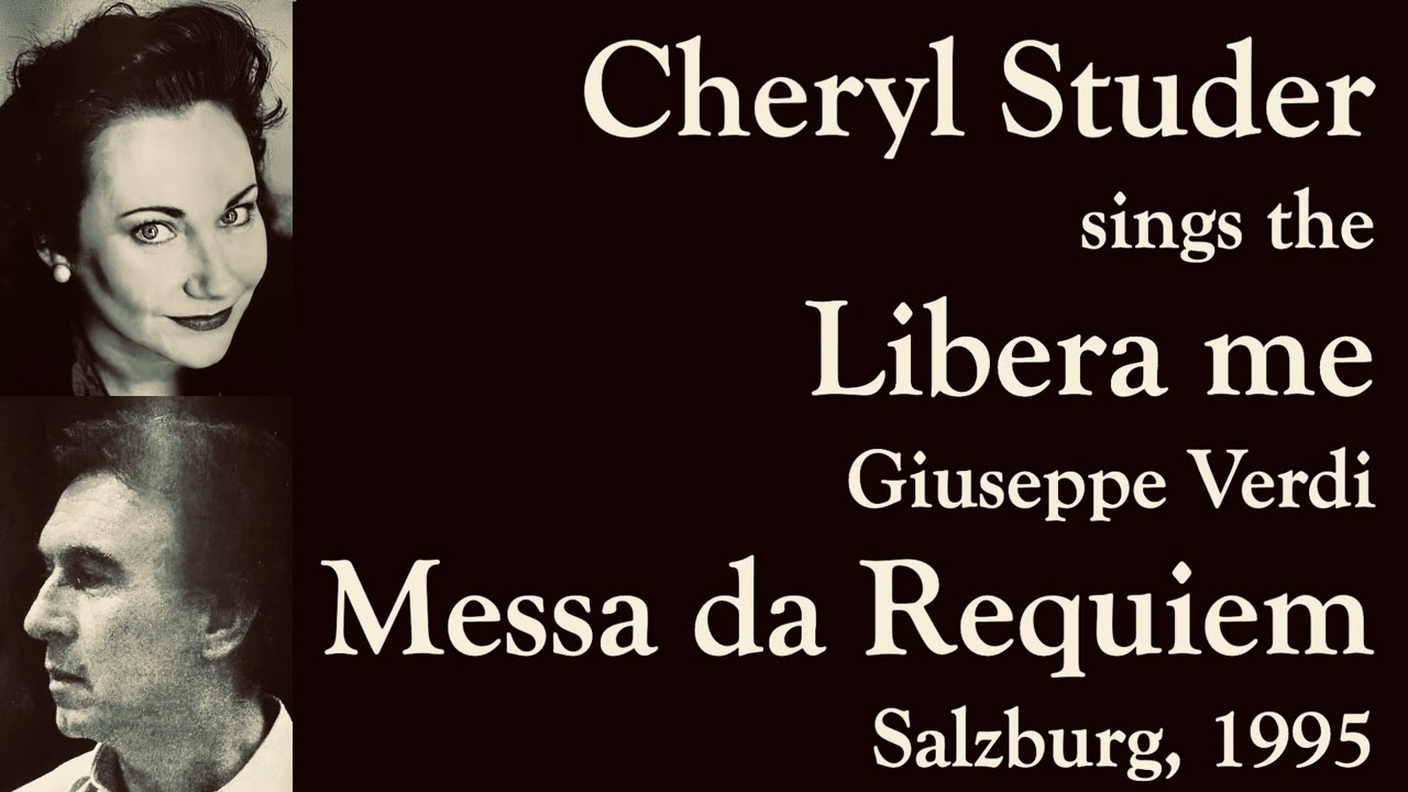 Cheryl Studer sings the 
