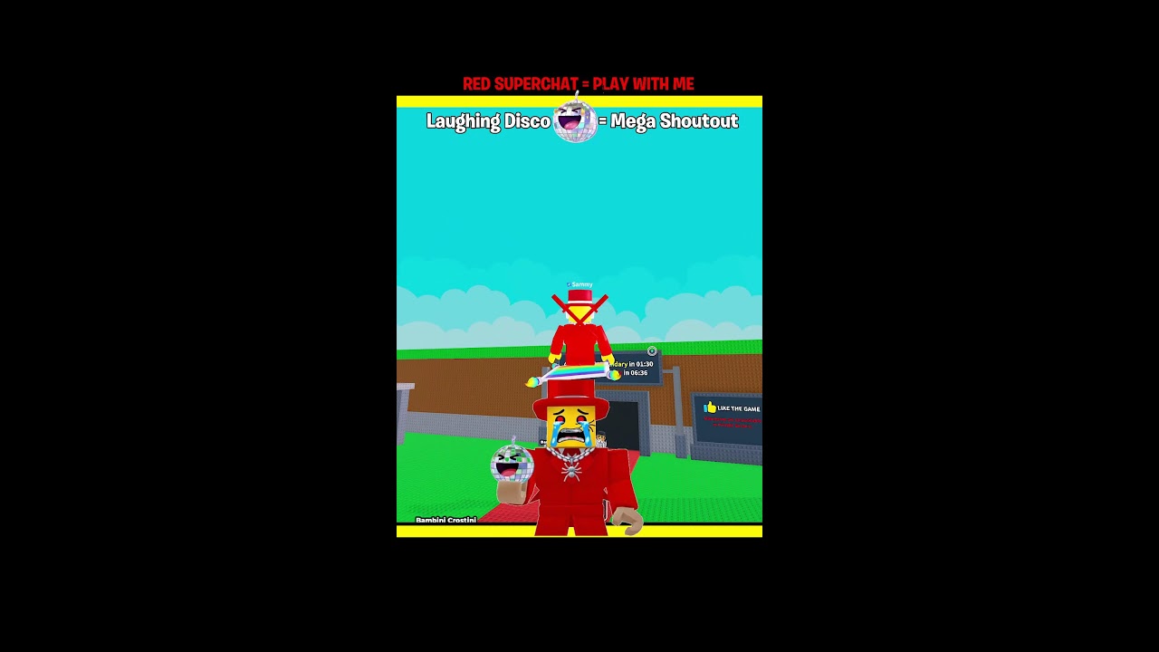 Playing Roblox LIVE with Every Viewer! 🔴 | #roblox #shorts