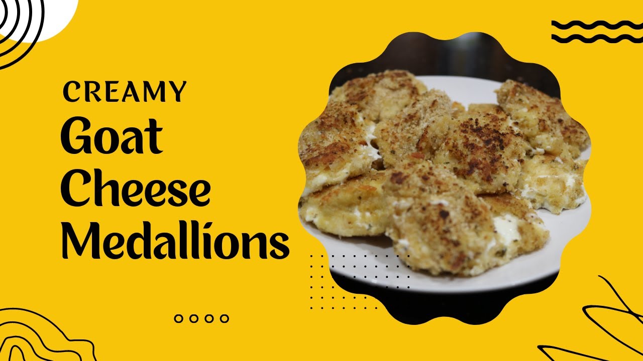 Delicious & Creamy Goat Cheese Medallions #food #cooking #recipe