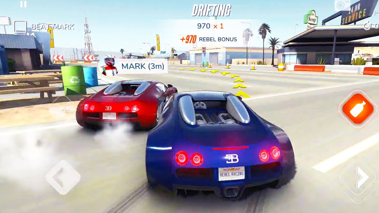 Rebel Racing #5 - Bugatti Veyron Test Drive | Android Gameplay | Droidnation