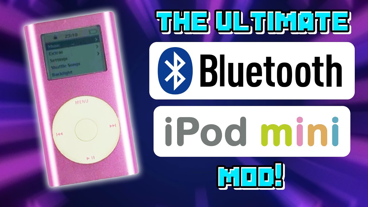 Как добавить Bluetooth на iPod mini | с функцией блокировки!