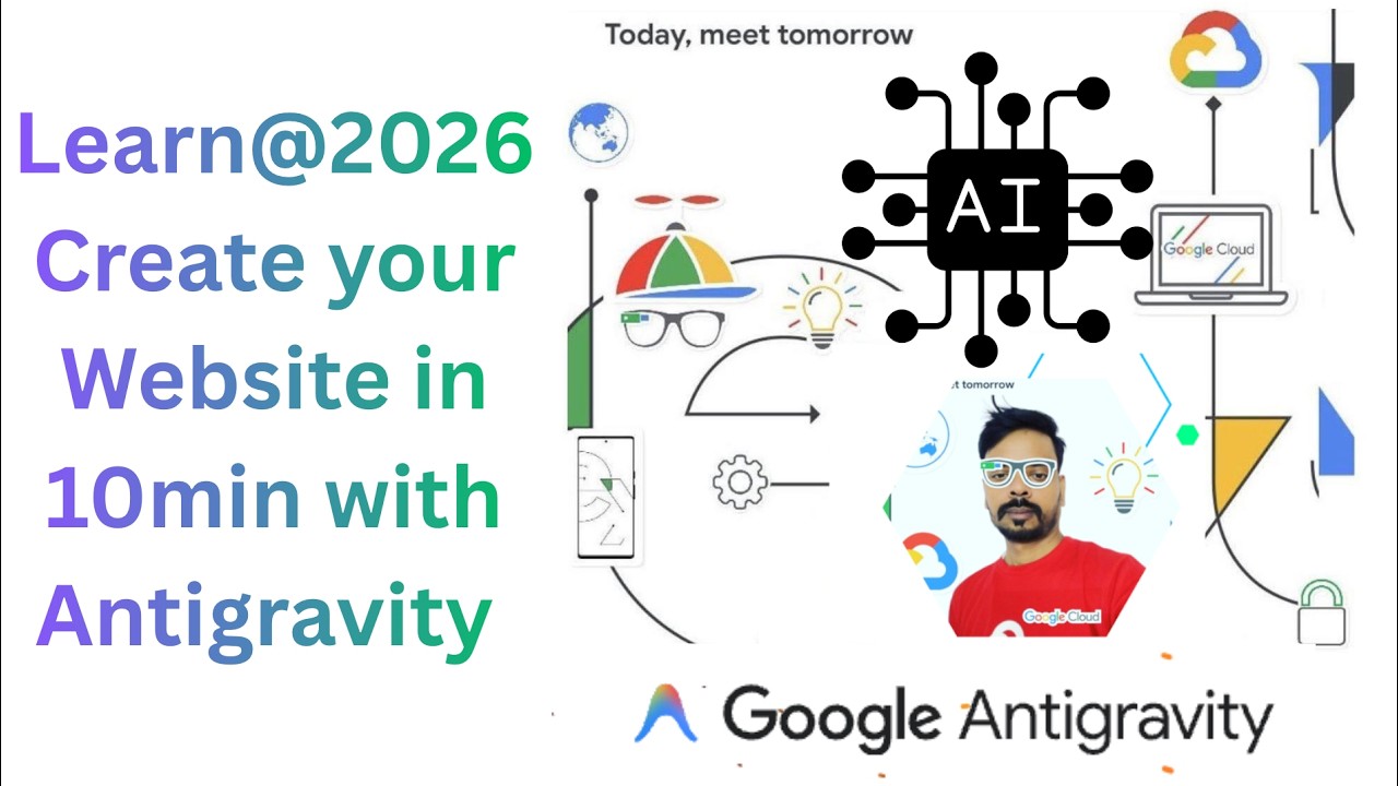 Website Development within 10 min with Antigravity,