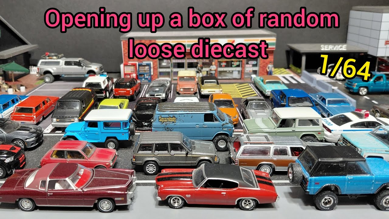 Let's open up this box of loose diecast