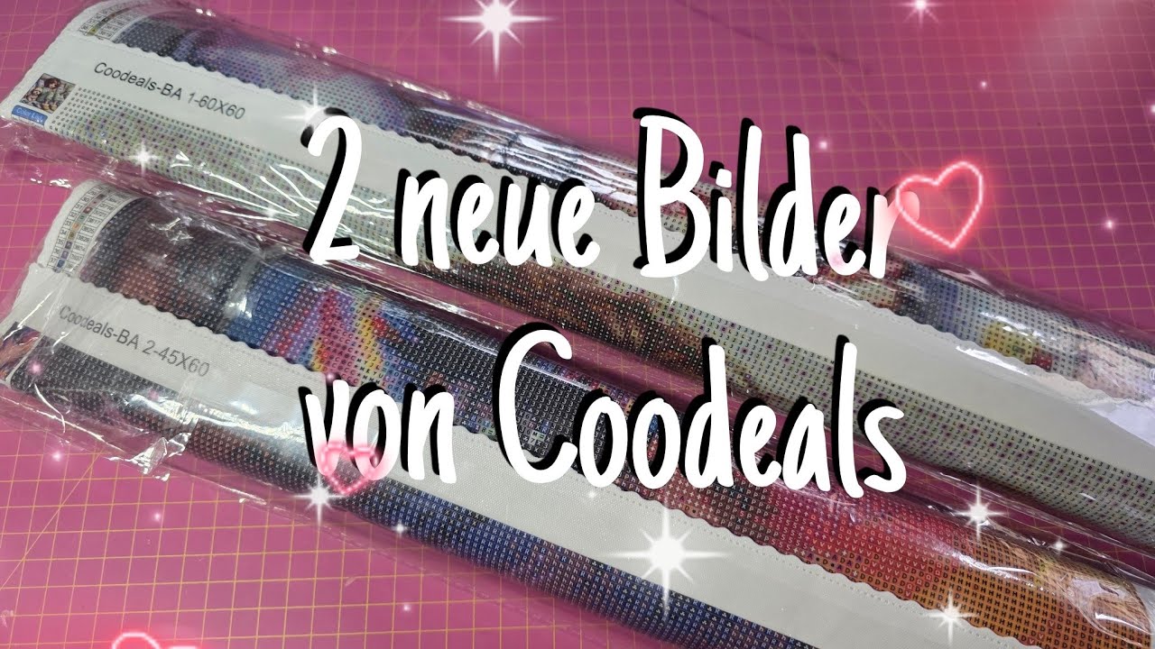 UNBOXING ! 2 superschöne Diamond Painting Bilder von Coodeals ! HAUL ! #coodeals #haul