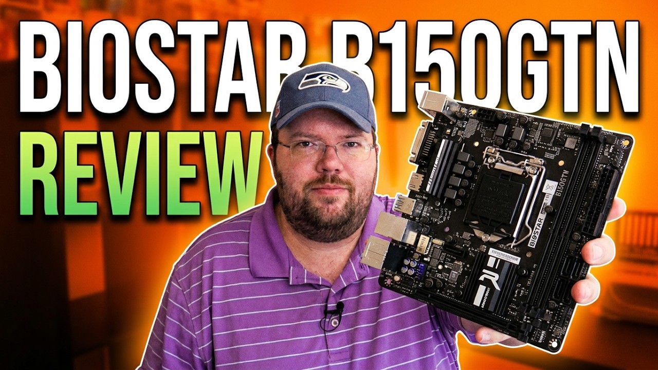 Biostar Racing B150GTN ITX LED Motherboard Review