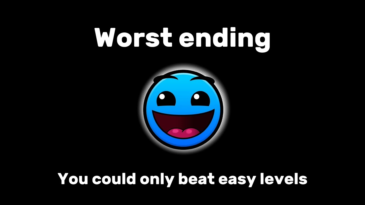 Geometry Dash endings