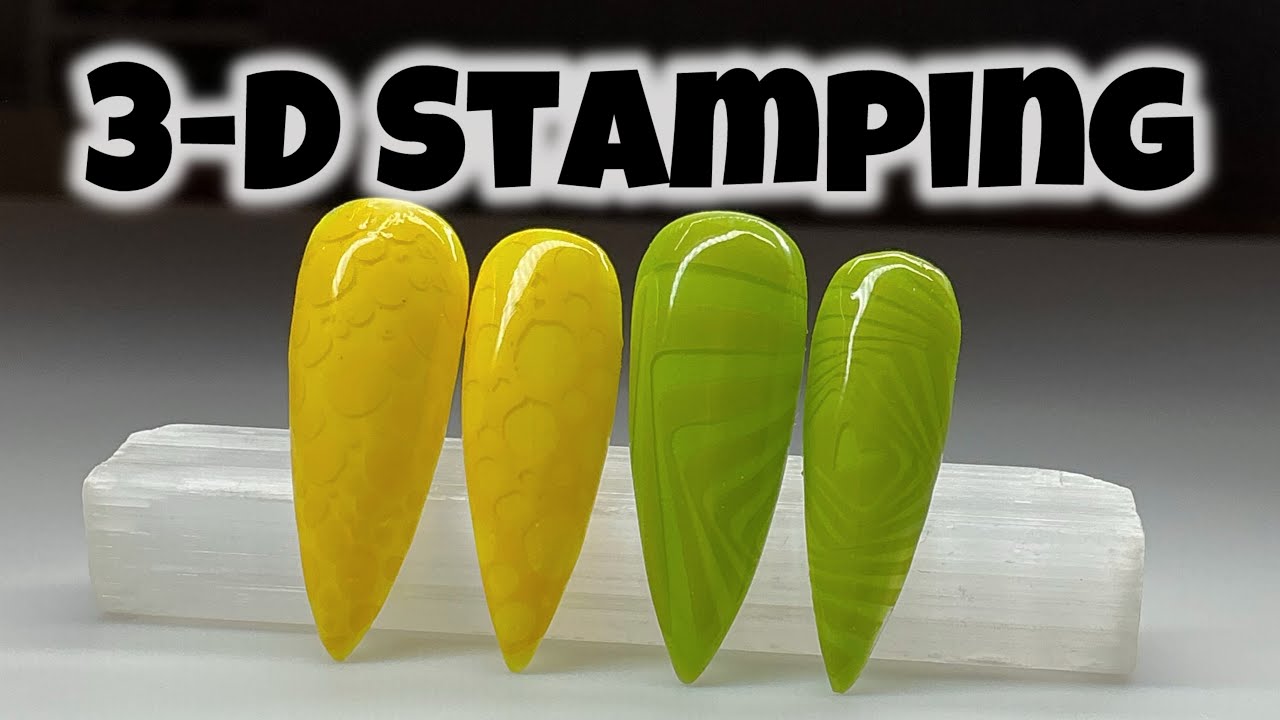 3D Nail Stamping Tutorial | The Viral IG & TT Trend!