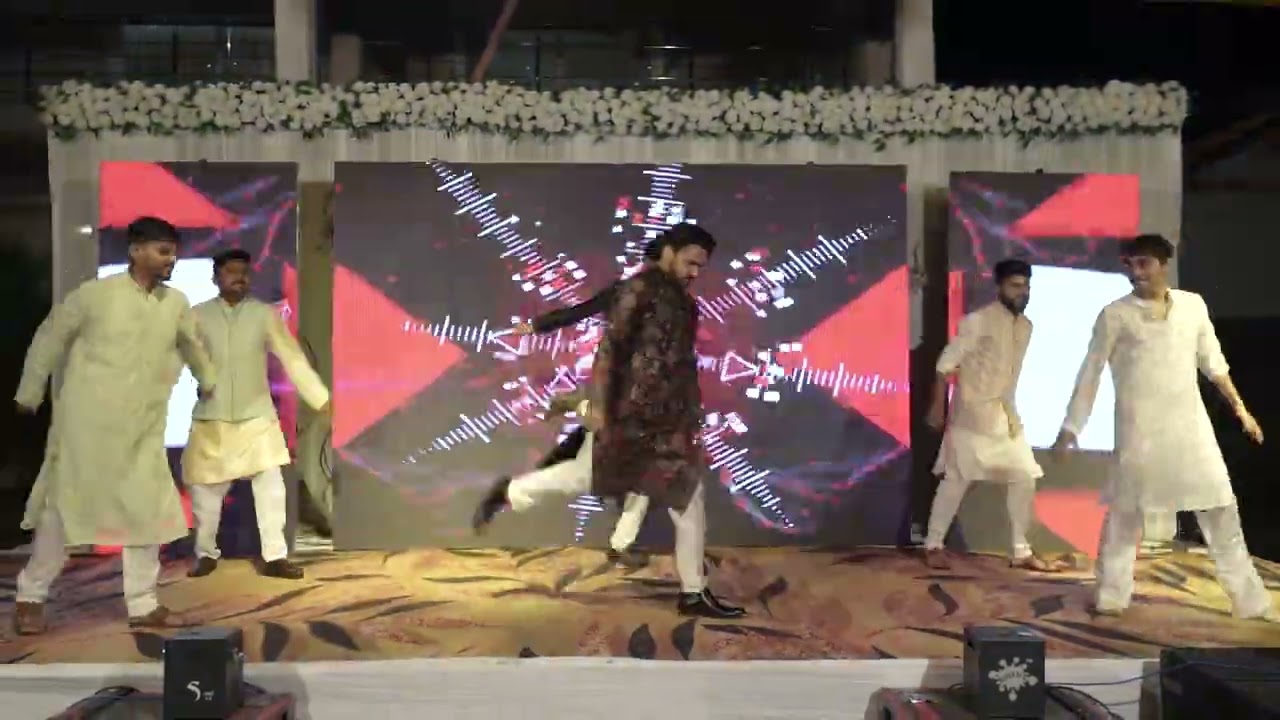 Bride's brothers dance sangeet