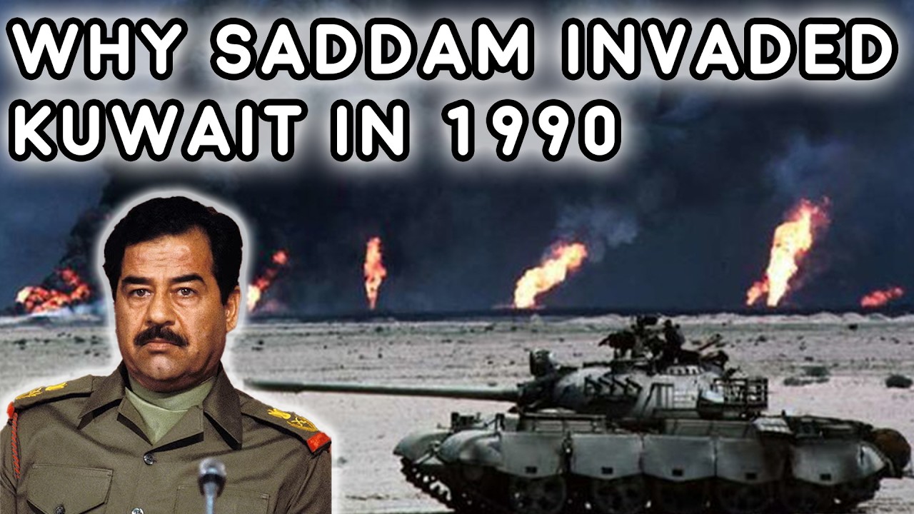 Dlaczego Saddam Hussein dokonał inwazji na Kuwejt w 1990 roku (bez sztucznej inteligencji)