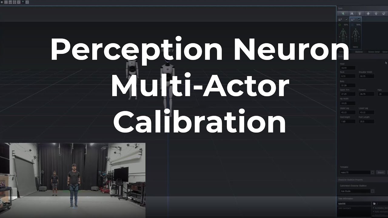 Perception Neuron | Multi-Actor Calibration