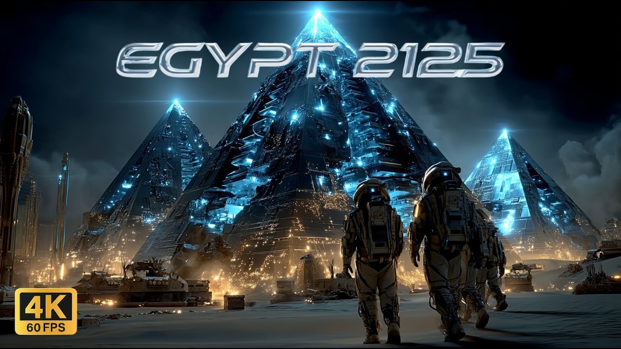 ЕГИПЕТ 2125: Внутри футуристического научно-фантастического мира | Художественное видение будущег...