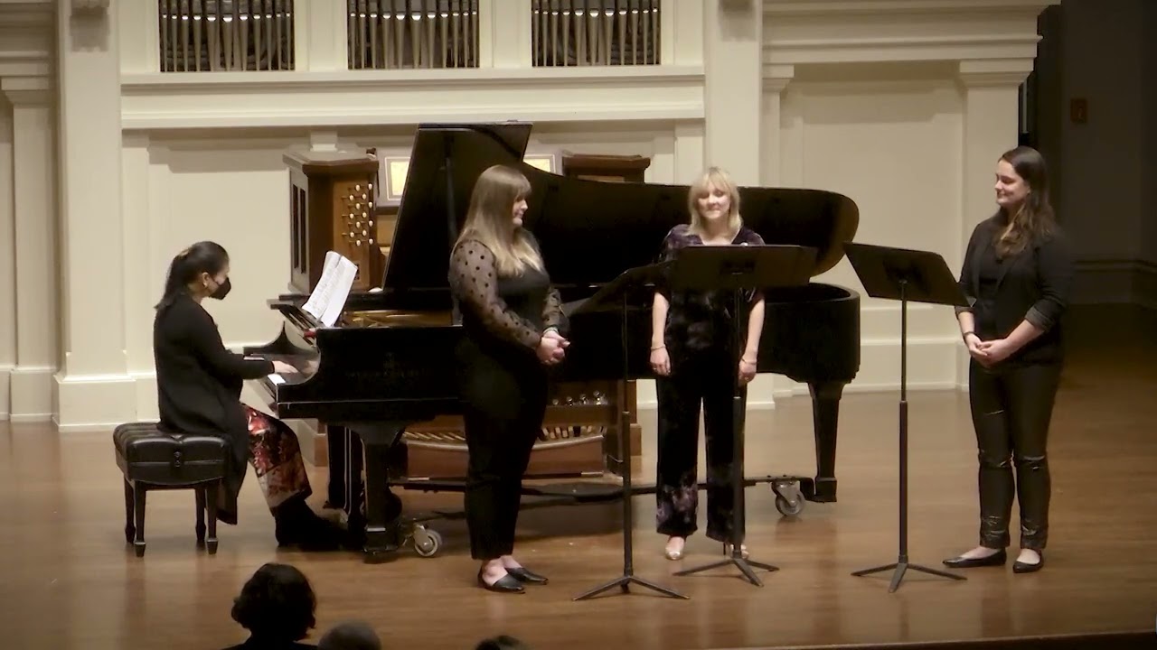 Excerpts from Zwei Duette, op. 6 and Vier Terzette, op. 5 by Luise Adolpha Le Beau (1850-1927)