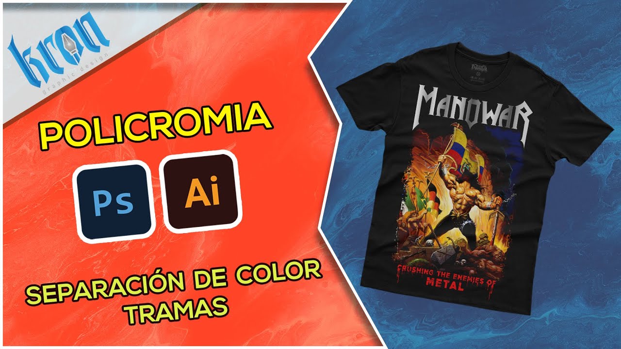 SEPARACI&Oacute;N DE COLORES- TRAMAS POLICROMIAS EN PHOTOSHOP 