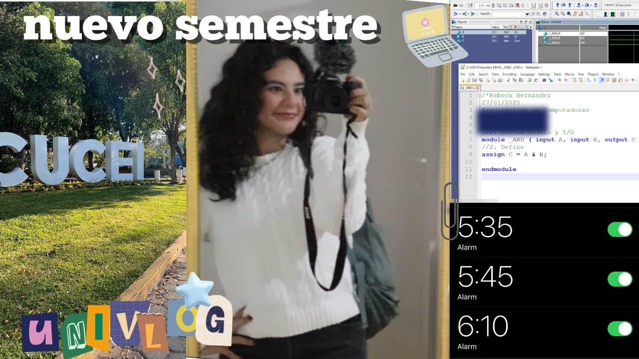 vlog universitario ⁕ nuevo semestre