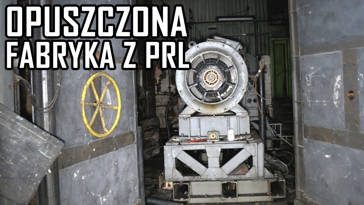 Tutaj robili silniki do czołgów - Urbex History
