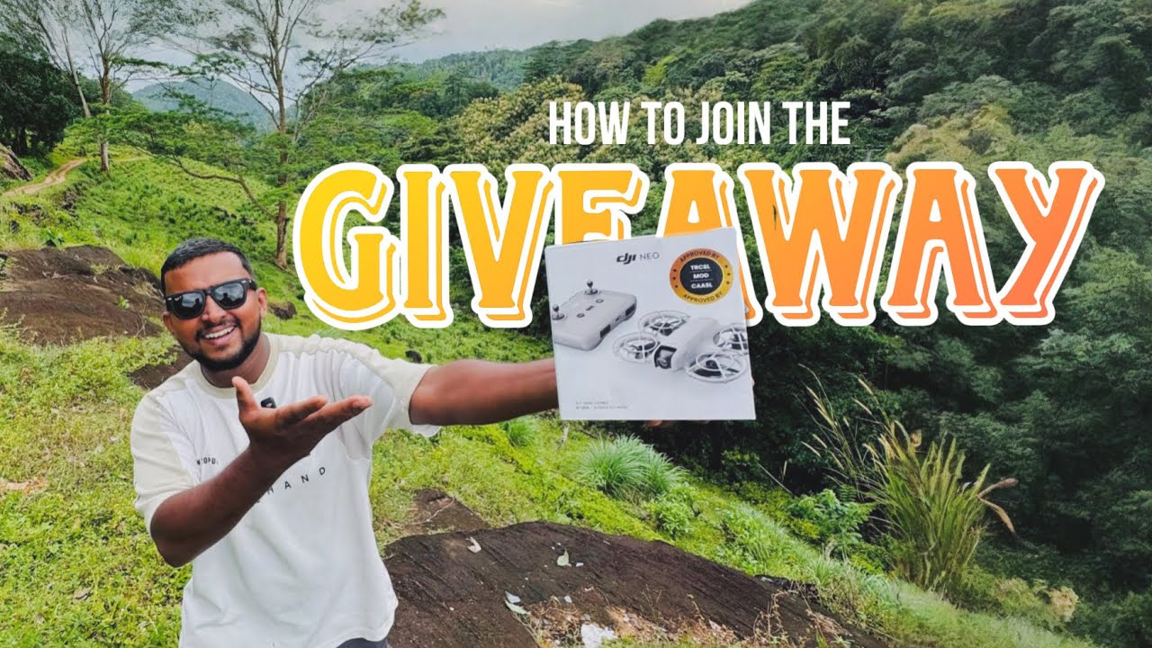 Dji Drone Giveaway | How to join the Giveaway