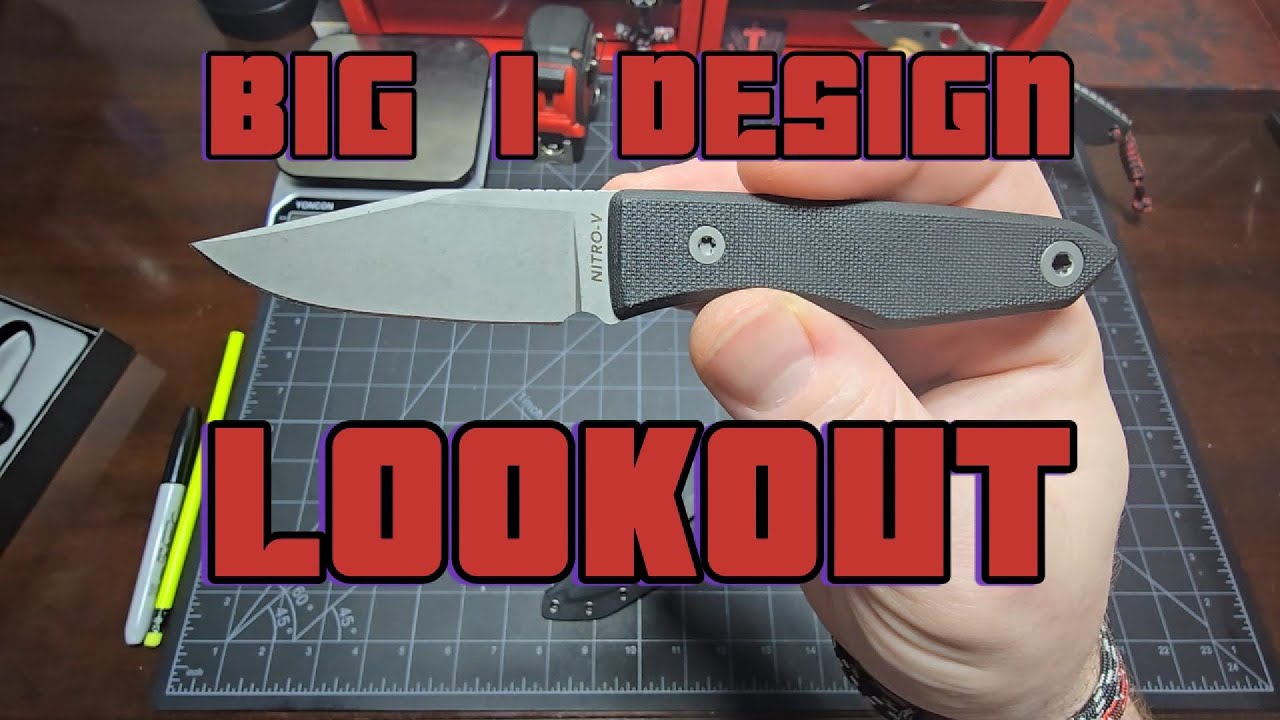 @bigidesign Lookout - Превосходно, превзошло все мои ожидания! Отличный нож с фиксированным лезви...