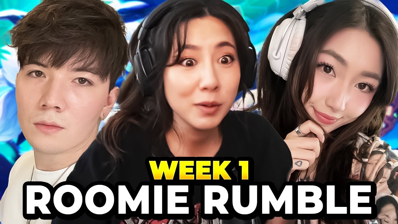 ЛУЧШЕЕ ИЗ ROOMIE RUMBL, НЕДЕЛЯ 1 (League Of Legends)