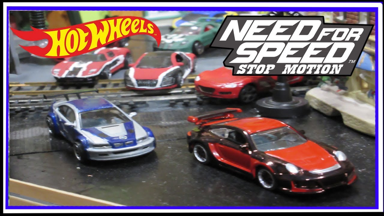 Need For Speed - The Race War - Hot Wheels Stop Motion