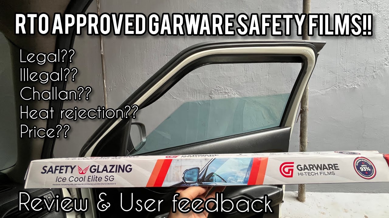 GARWARE SUNCONTROL ☀️❄️ ICE COOL ELITE || Heat rejection film || 6 months review || Car window films