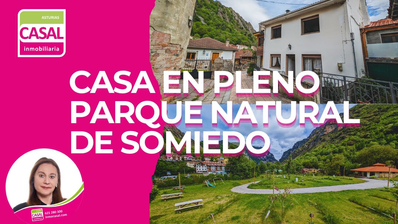 ENCANTADORA CASA EN EL PARQUE NATURAL DE SOMIEDO