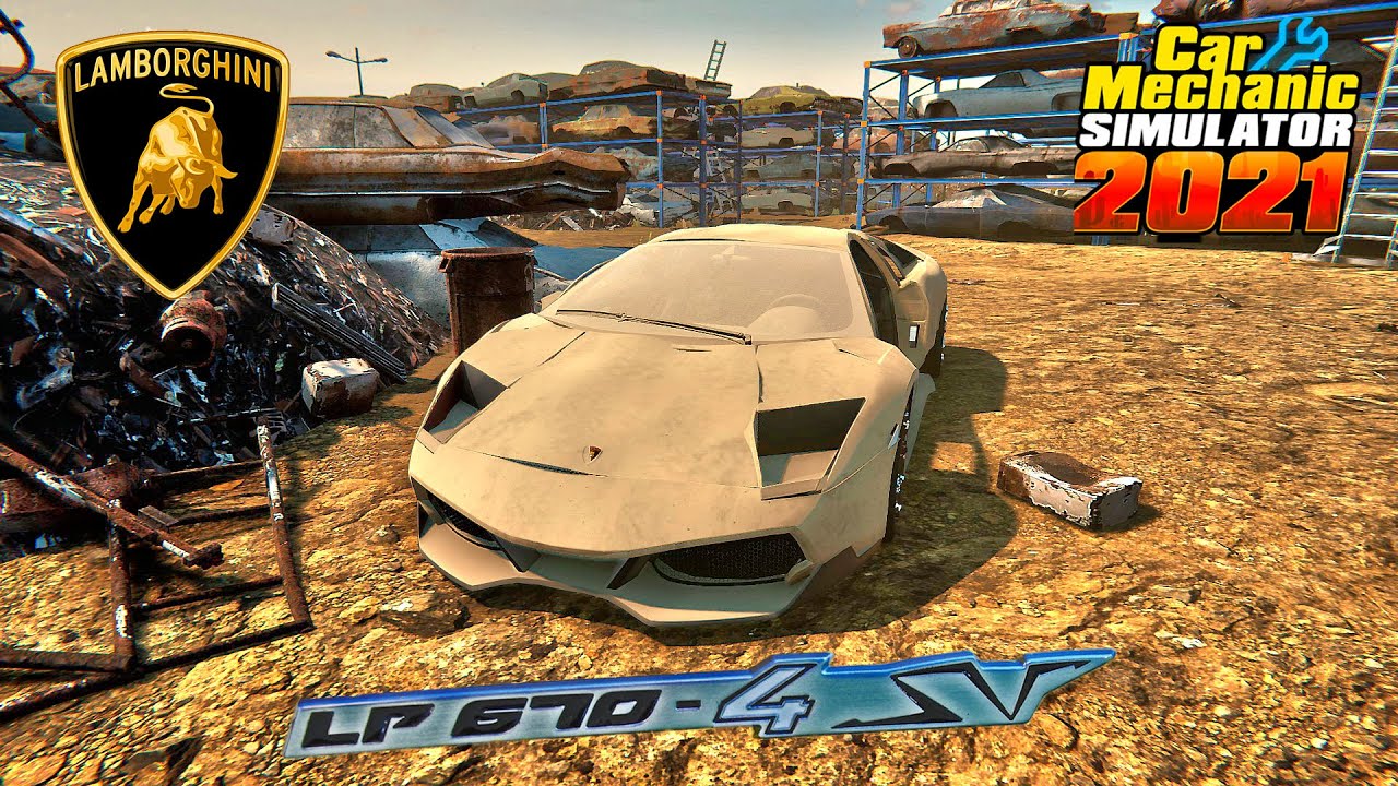 Lamborghini Murcielago restoration - Car Mechanic Simulator 2021