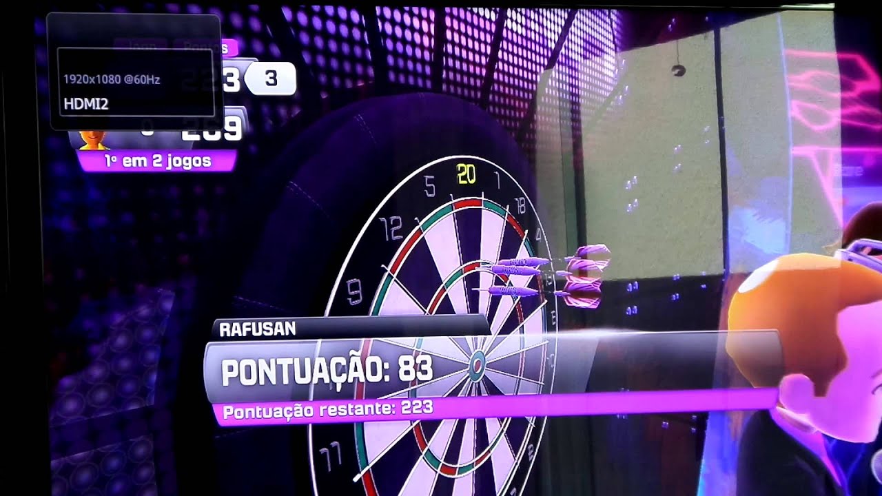 kinect sport #5 dardos