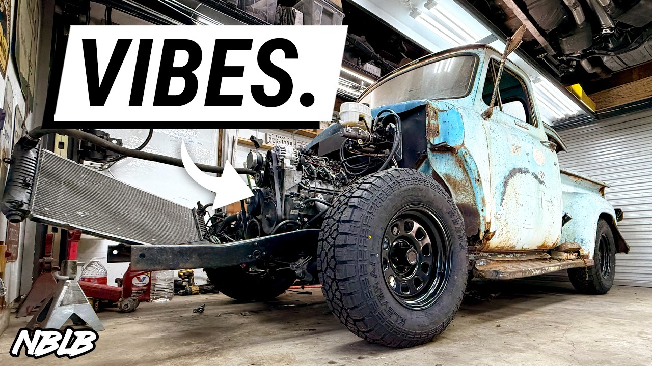 Wheels, Tires, & Brakes For the Barn Find '55 Ford F100