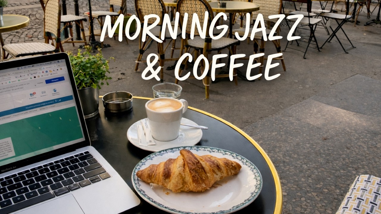 Warm Morning Jazz Best Coffee Shop Ambience for Better Mood & Productivity (Breakfast Jazz)