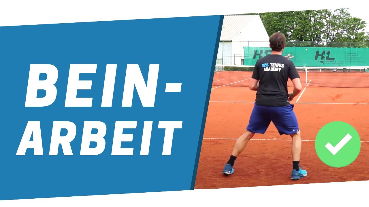 TENNIS BEINARBEIT | Wie du schneller auf dem Platz wirst