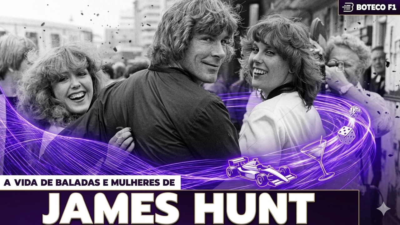 A HISTÓRIA MALUCA DE JAMES HUNT NO JAPÃO 🔞