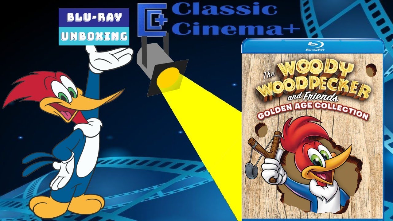 Woody Woodpecker & Friends Golden Age Collection Blu‑Ray Unboxing | Classic Cartoon Treasures