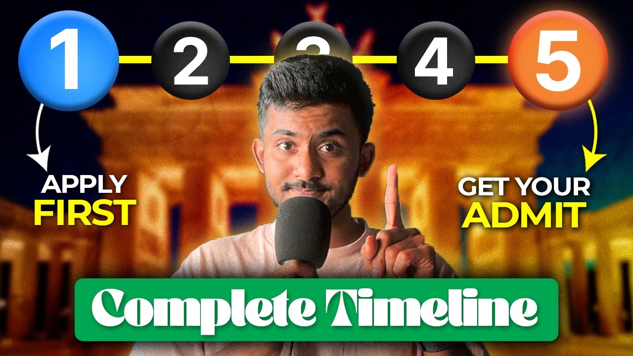 Complete Timeline for Studying in Germany | When to Start?