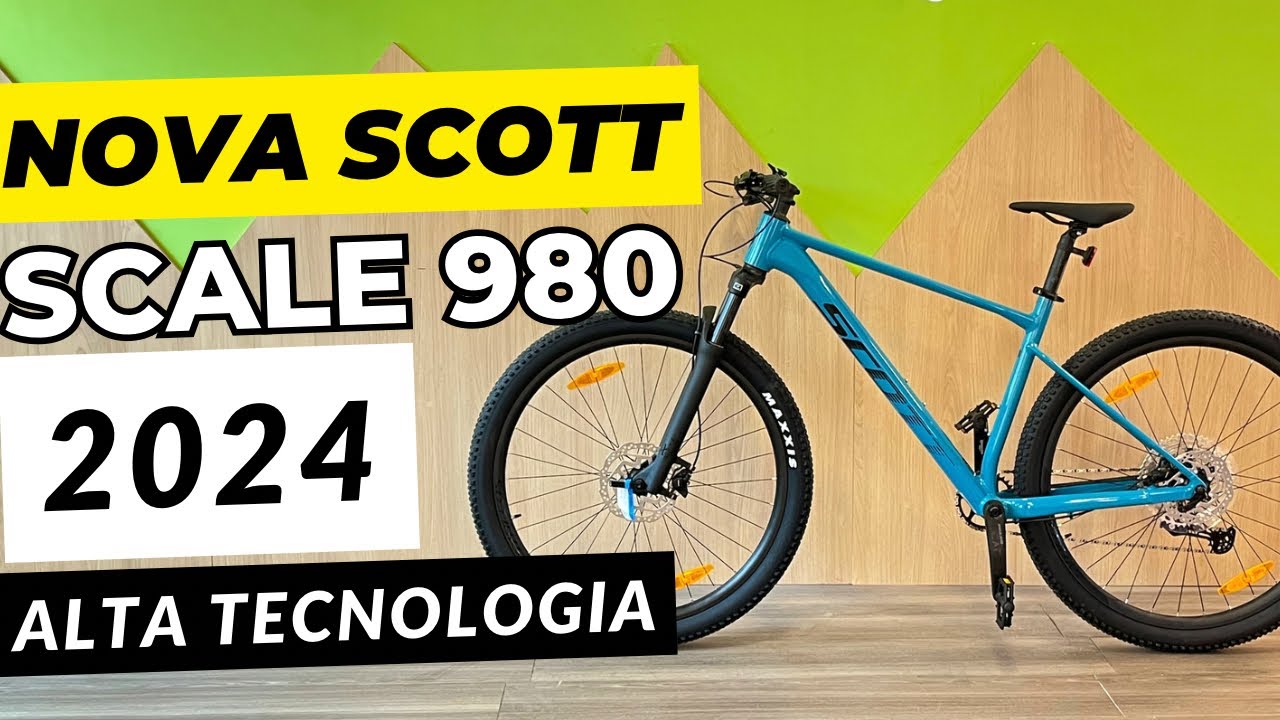 SCOTT SCALE 980 2024 - CONHEÇA TODOS OS DETALHES