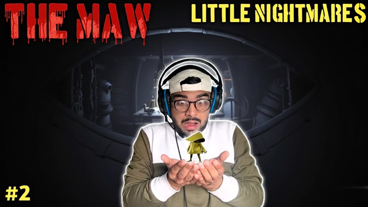 THE MAW IS EATING EVERYTHING! 😱 | Little Nightmares Part-2, #horrorgame #scarygame #trending #viral