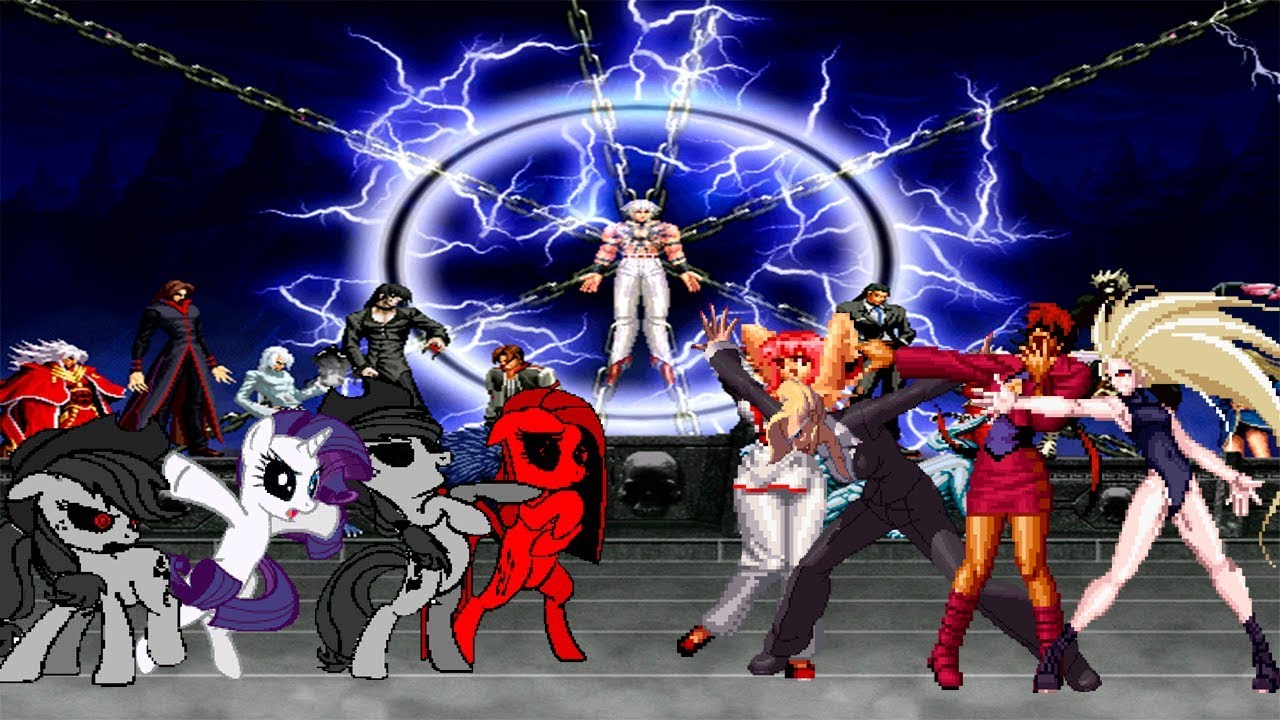 Kof Mugen MLP Team VS KOF Womens Team