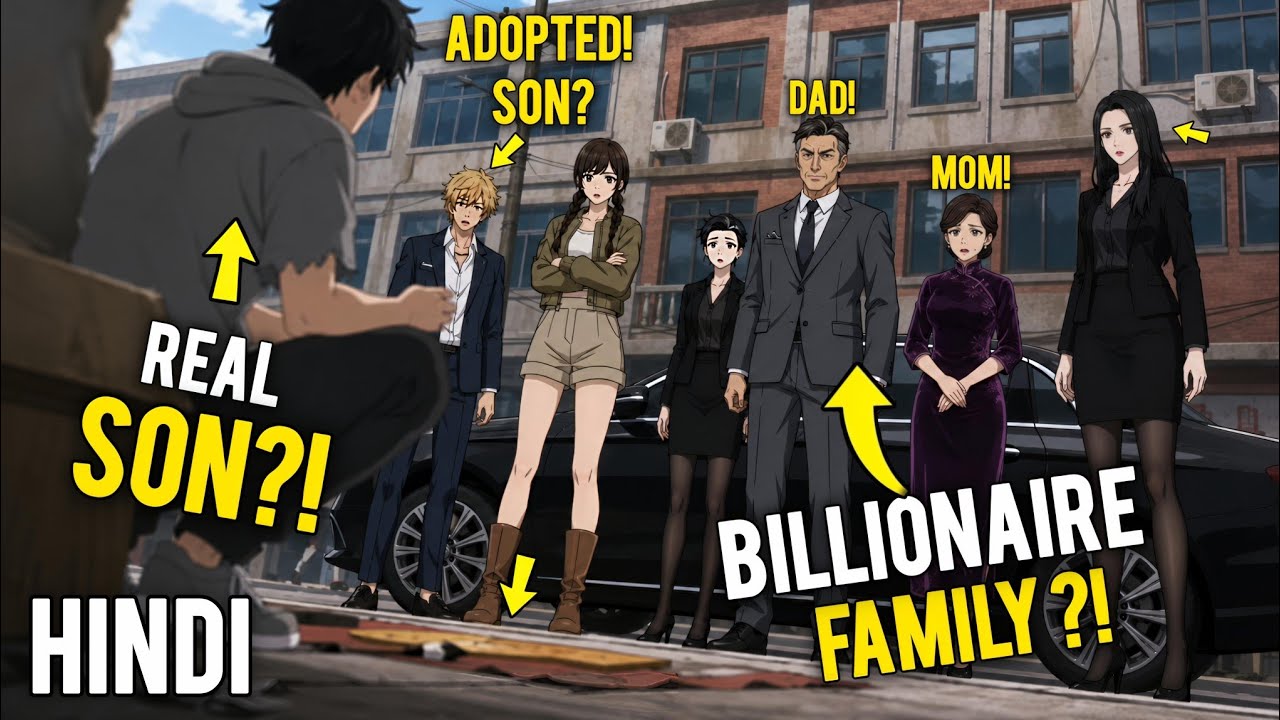 My Billionaire Parents Found Me, But Their Adopted Son Was Hiding a Dark Secret - Anime Recap Hindi