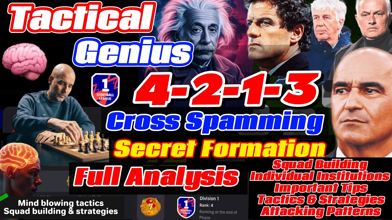 Enhanced Cross Spam 4213🔥FULL ANALYSIS Breakdown: Squad Build,Attacking patterns Tactics & strategy💥