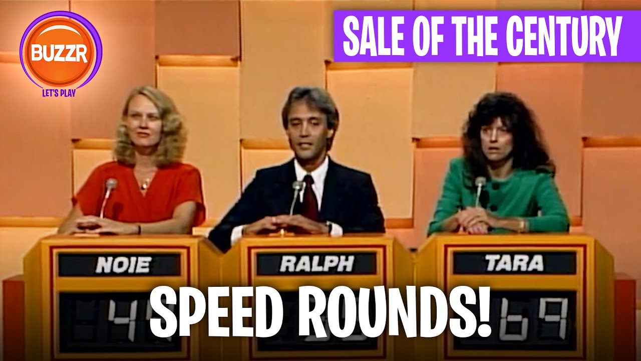 1988 Sale Of The Century | BEST SPEED ROUNDS! | BUZZR