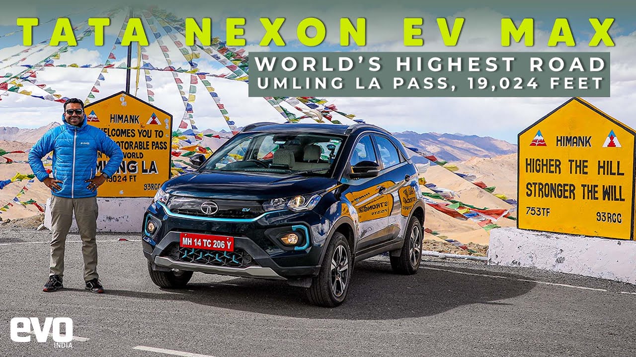 Tata Nexon EV MAX | Record to World’s highest road | evo India