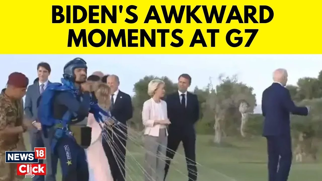 Joe Biden | G7 Summit 2024: Biden's Awkward Moments With Giorgia Meloni, World Leaders At G7 | G18V