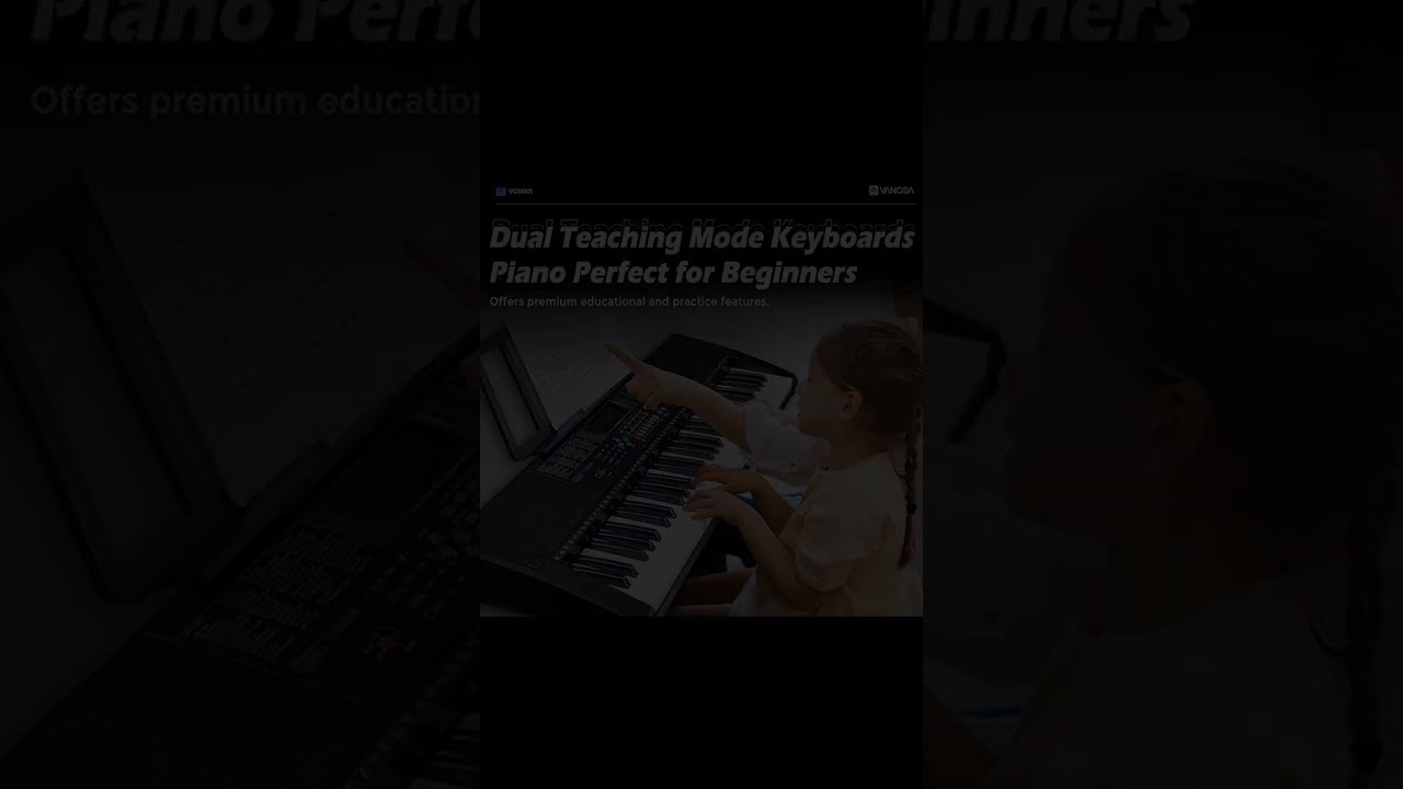 Discover the Magic of Vangoa 61 Key Keyboard Piano!